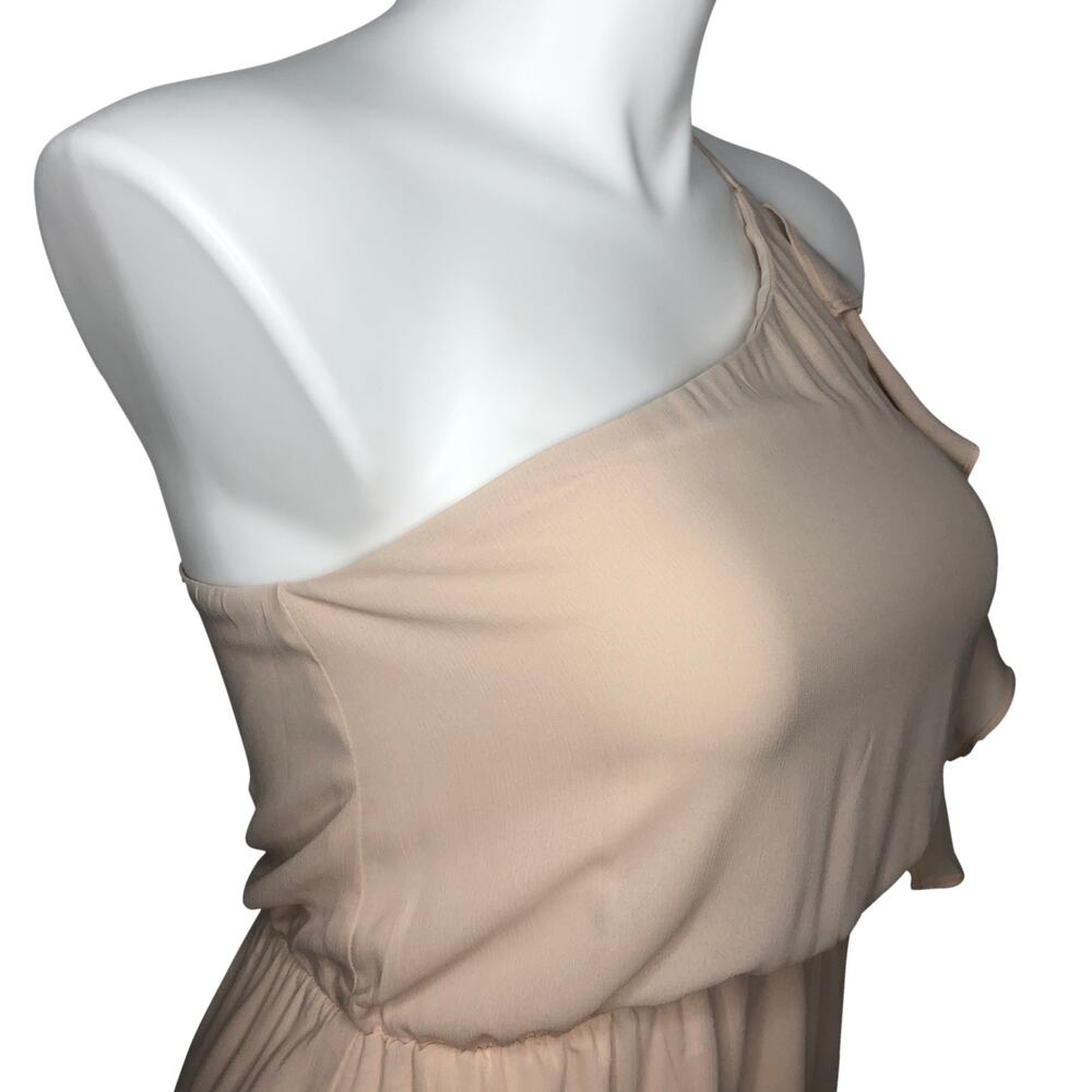 Everly One Shoulder Ruffle Dress - Size Large - Picture 7 of 11